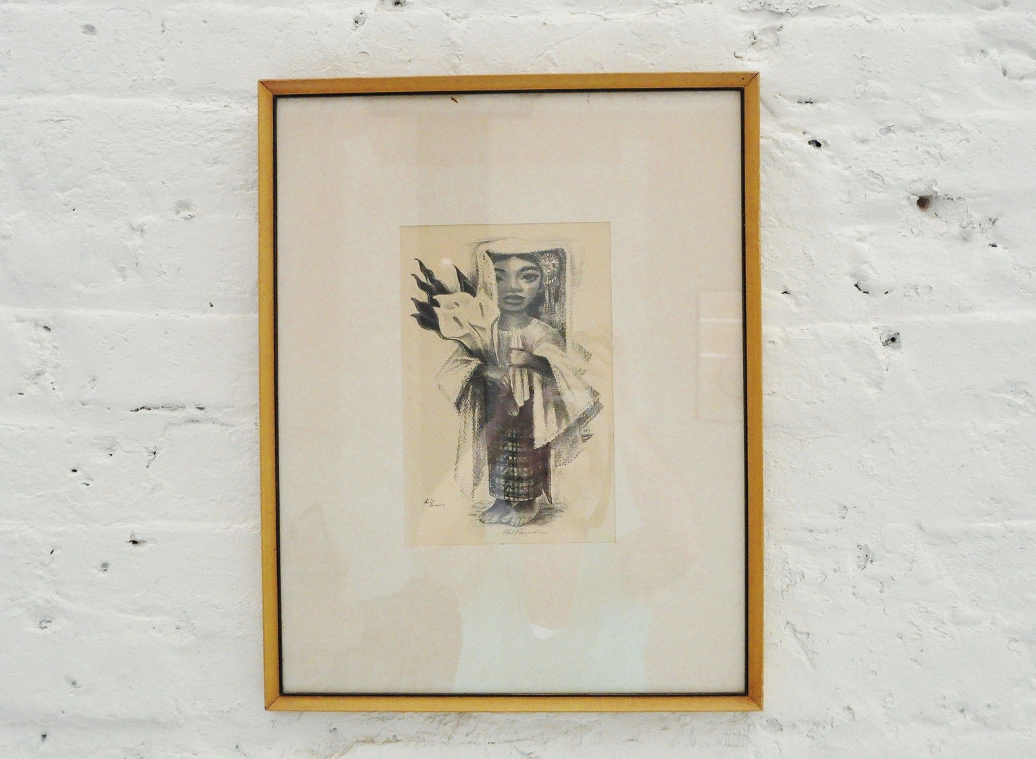 Tomas and Maria - Pair of Original Signed Lithographs by Philip Herschel Paradise