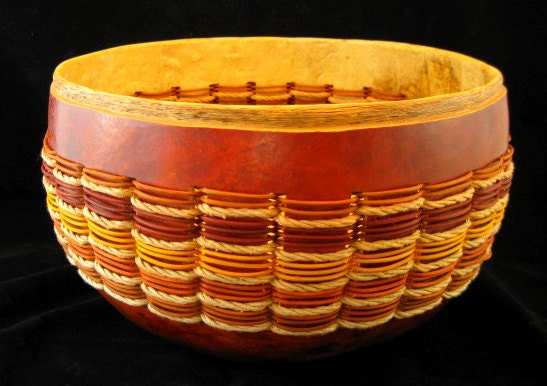 Woven Gourd Basket