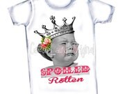 Vintage Childrens tshirt Spoiled Rotten..Custom with your Kiddo's picture NOT girl as pictured