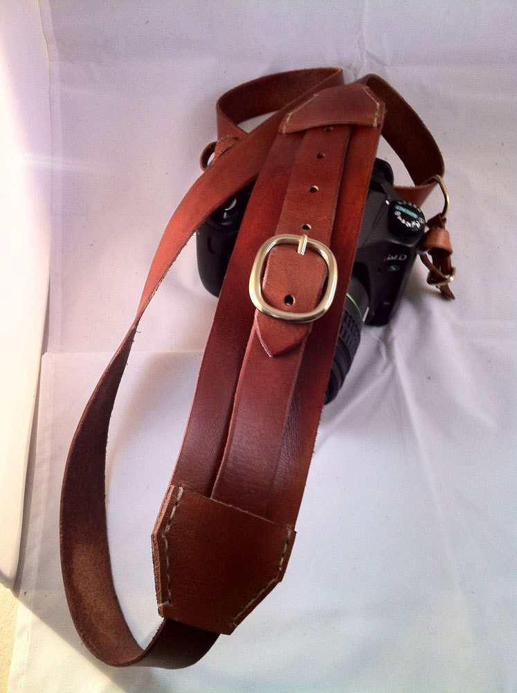 Handcrafted Leather Camera Sling Strap