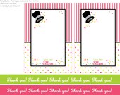 Magic Hat- Personalized thank you notecards- print your own Il_170x135