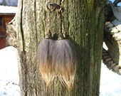 Gold Fox Dangle Earrings