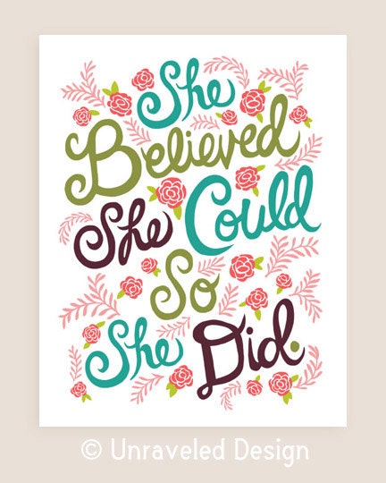 8x10-in Kobi Yamada Quote Illustration Print.