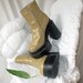 tan platform boots sz 9