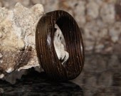 Wenge Wood Ring - Size 10