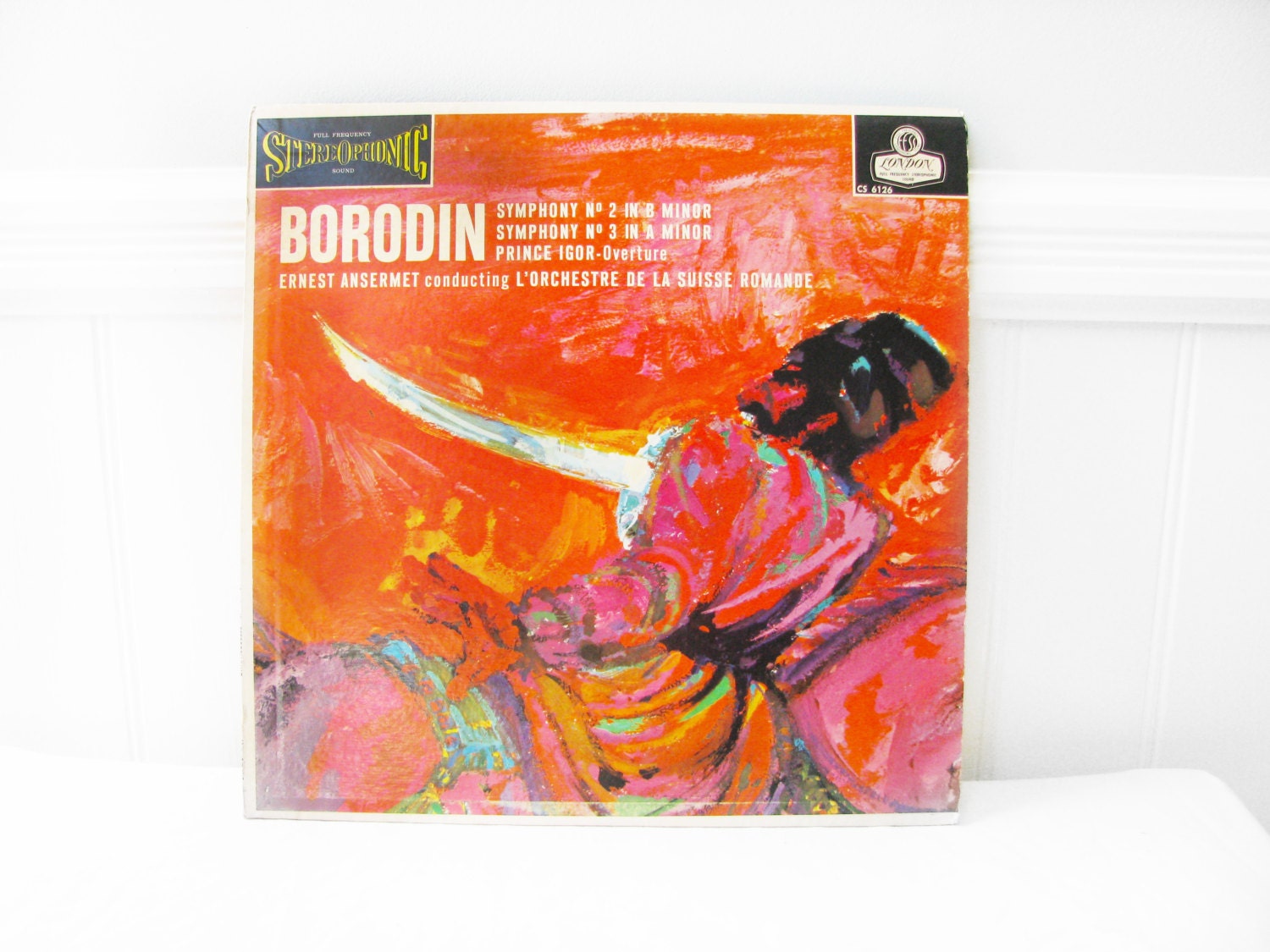 1950s Rare Alexander Borodin Record by Ernest Ansermet