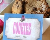 Cowgirl Party Labels - Girls Birthday Party - DIY PRINTABLE by Sassaby Il_170x135