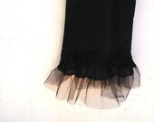 black summer rustic vintage upcycled  rose lace prairie girl party bridesmaid wedding graduation slip dress