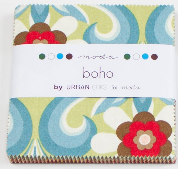 Boho by Urban Chiks for Moda - Charm Pack
