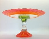 Lora This is Your Listing Cake Stand Painted Your Way