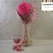 Knit Chunky Newborn Baby Girl Bonnet Hat-Chunky Knit Baby Girl Bonnet-Photography Props-Newborn Photo Props-Knit Newborn Hat