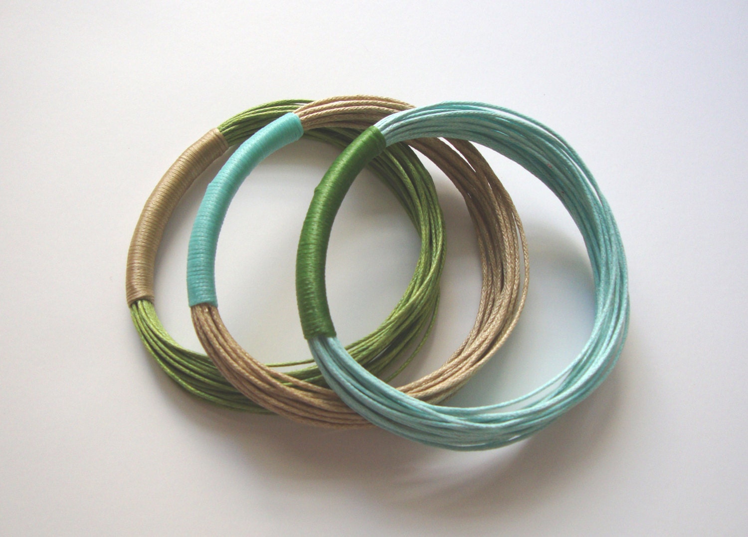 Mix and Match Fiber Bangles