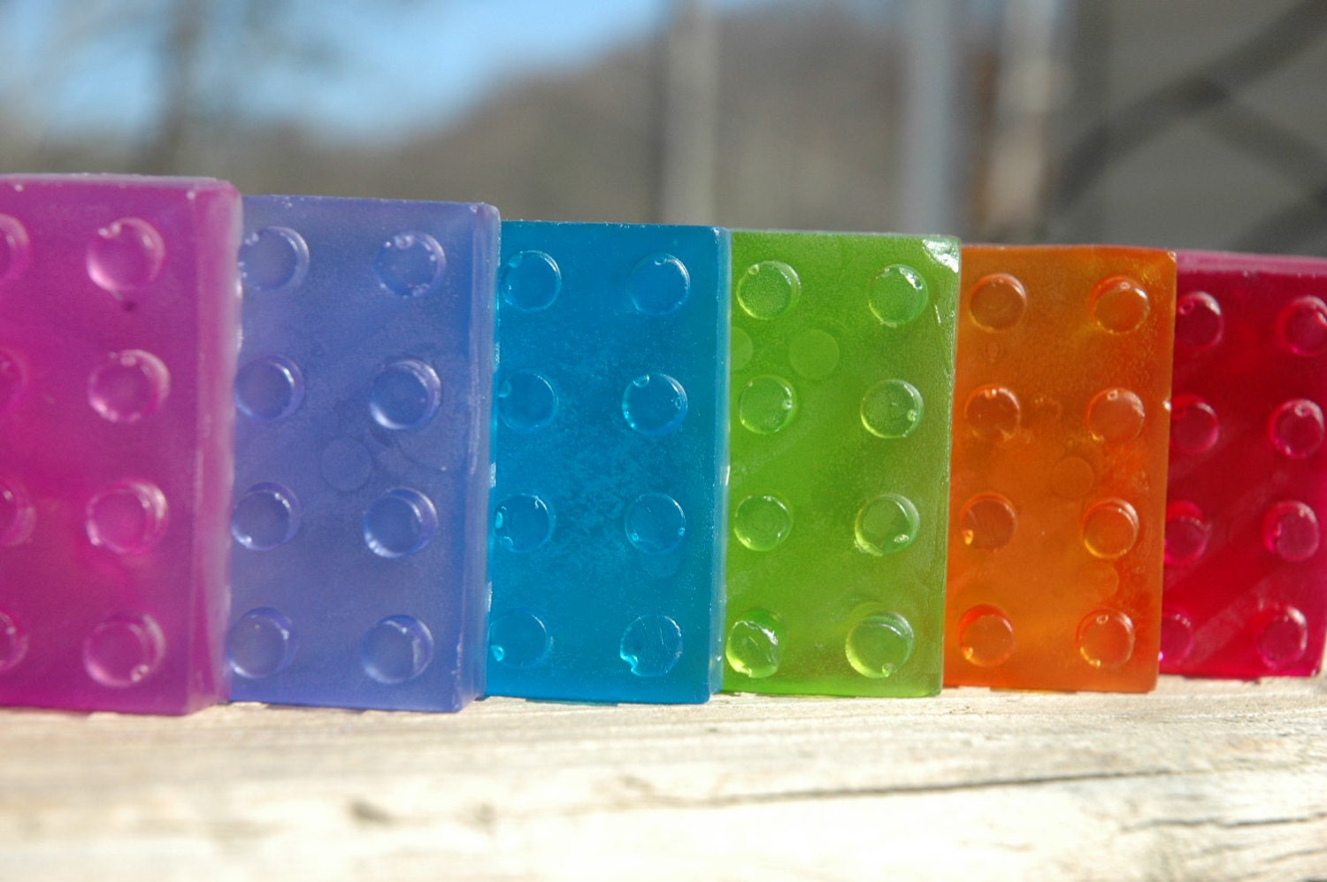 Lego Inspired Theme Favors Organic Glyceri Vegan Soap