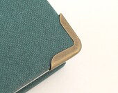 20 Antique Bronze Metal Book Corners - Bookbinding - Scrapbooking - Photo Album - Diary - Journal