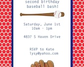 Baseball Invitations