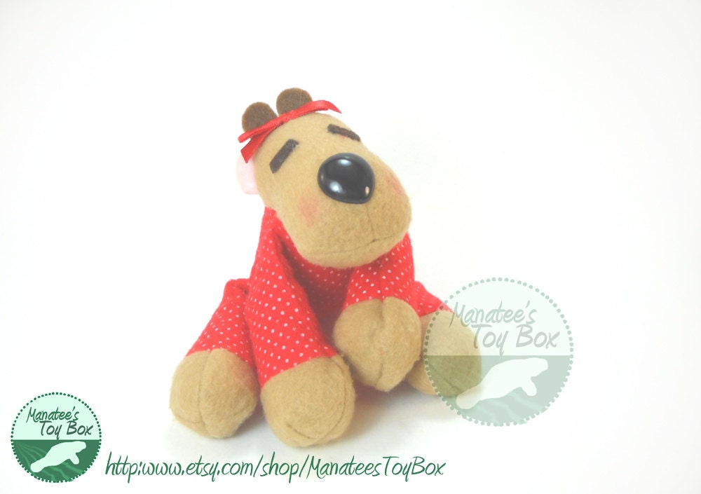 Rodney Reindeer Friend: Ramona Reindeer 1980s Toy