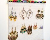 Earring Holder Organizer Display Rack Peace Sign
