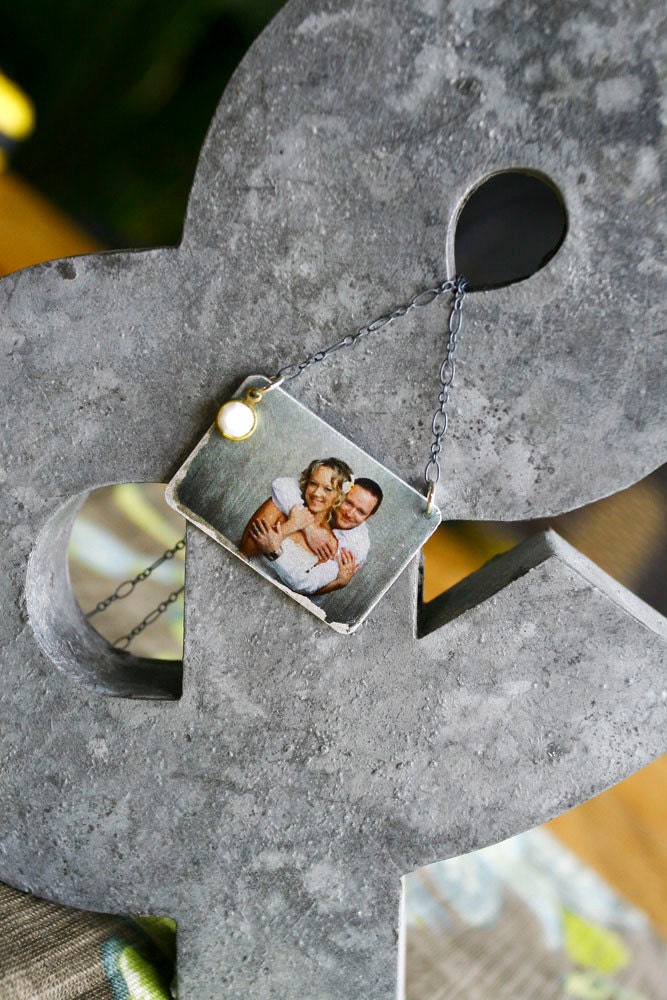 Personalized Photo Necklace Necklace