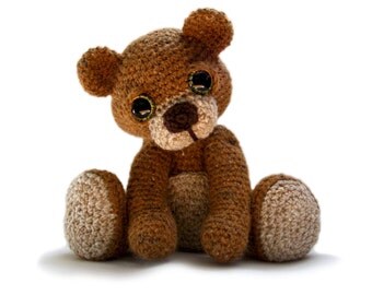 Teddy Bear Amigurumi Crochet Pattern PDF - Theo