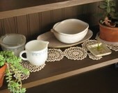 Doily lace : Connected flowers A