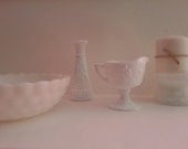 Vintage Milkglass Vignette