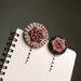 Wool Felt Bobby Pins // Slate // LoftFullOfGoodies