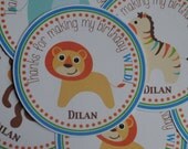 NEW - Sweet Safari Favor Tags