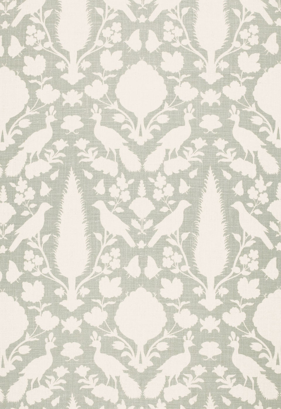 Schumacher Chenonceau pillow cover in Aquamarine - 20 x 20