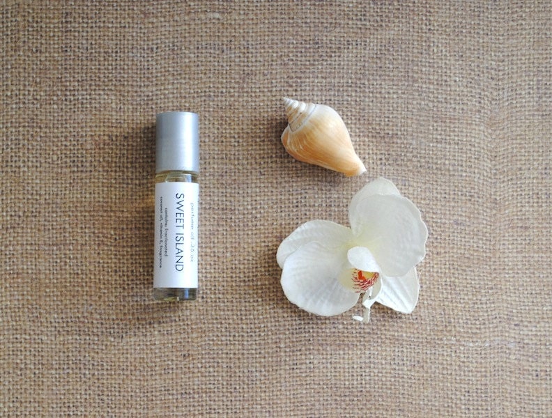 Sweet Island Perfume Oil - Roll On Perfume Beachy Tropical Fragrance