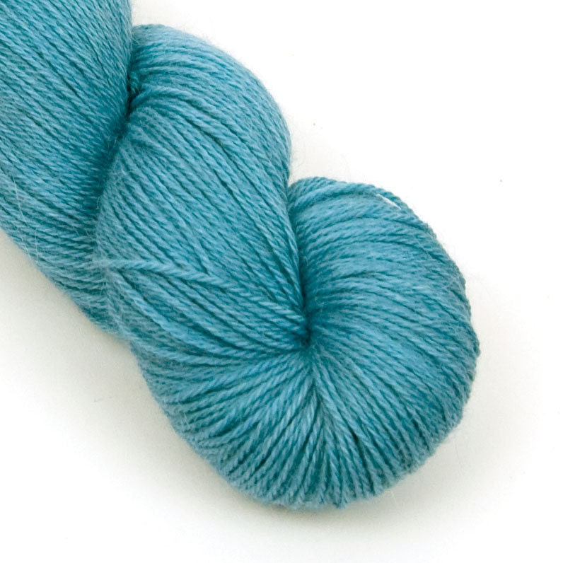 Cloud Fingering Yarn in Seaglass
