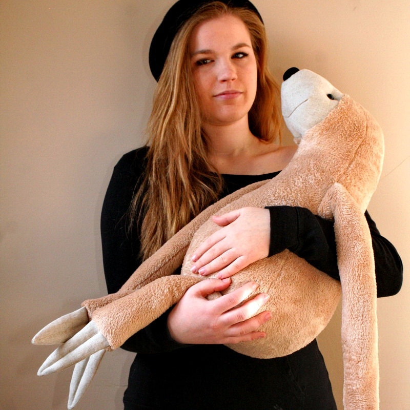 XXL Sloth, stuffed animal toy for children