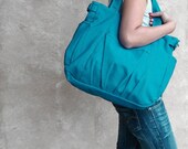 Fathers day sale IRIS // Teal // 054 // Luckycann // Everyday Canvas Bag // Sale