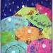 Summer Rain Large Art Quilt