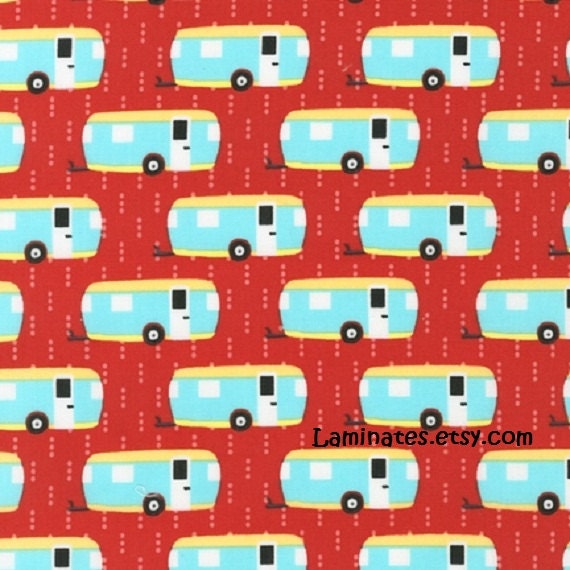 Roughing It LAMINATED coated vinyl fabric yardage BPA free WIDE (aka oilcloth, slicker)