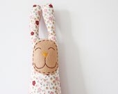 Stuffed Floral Bunny Plush Rabbit Nursery Decoration