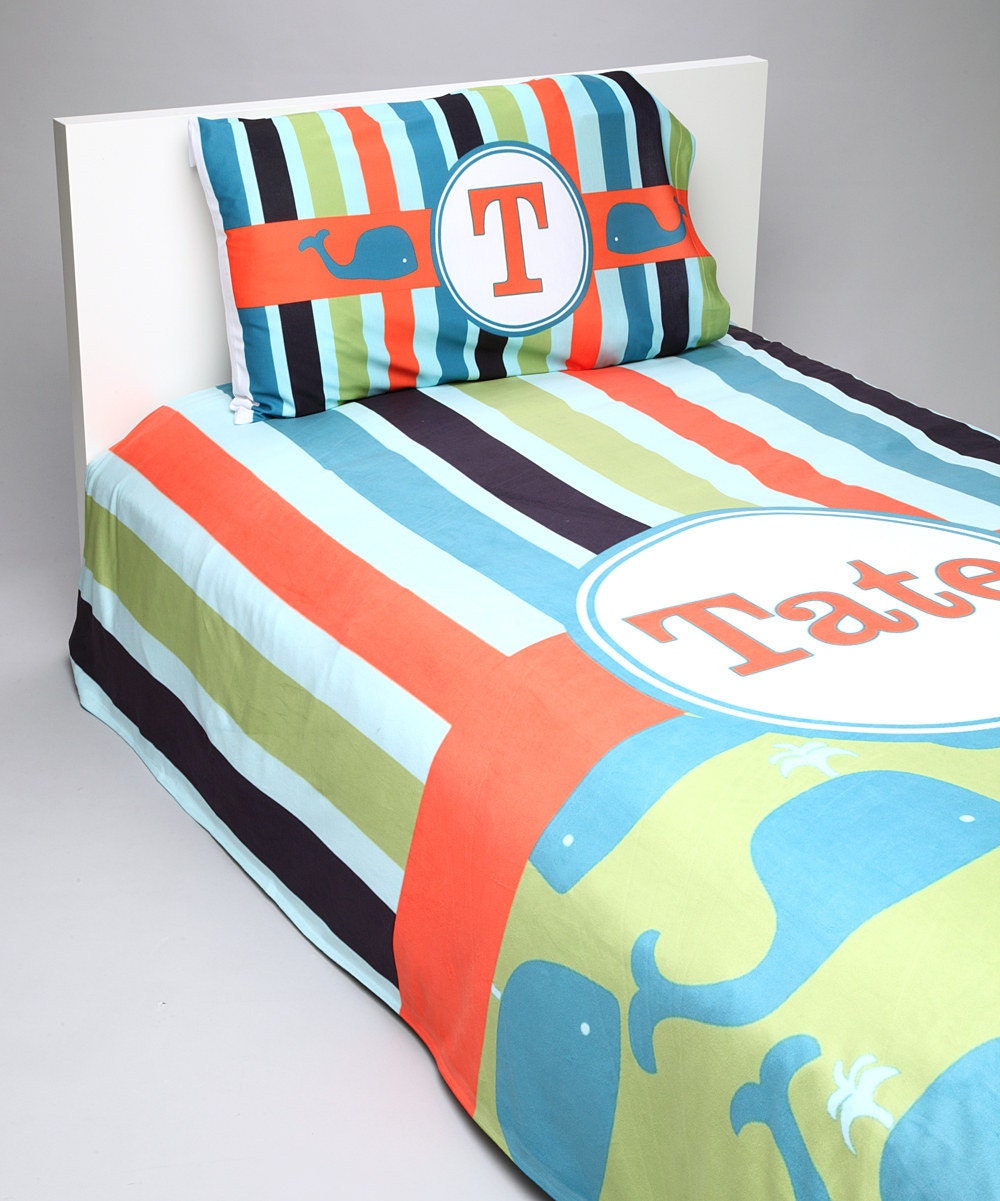 Custom Personaized Twin Duvet with Pillowcase (Other Sizes/Designs Available)