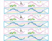 Mary Poppins Vintage Party Printable SUPERCALIFRAGILISTICEXPIALIDOCIOUS STRAW FLAGS - Bella Bella Studios Il_170x135