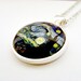 Starry Night Necklace : Van Gogh. Pendant. Charms. Art. Picture Pendant. Silver Jewelry. Handmade Jewelry. Jewellery. Lizabettas