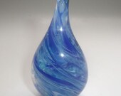 Paperweight / Ring Holder - Blue Swirl 2 :  DISASTER RELIEF