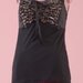 Leopard Ruffle Tank / Retro / Rockabilly/ Vintage/ Pin Up