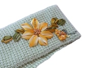 Crocheted  hair band -Tunisian Stitch