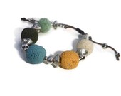 Wrap Bracelet. Magic Volcanic stone bracelet.