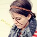 Bohemian Braid Headband, You Choose Color, Indie, Boho Band