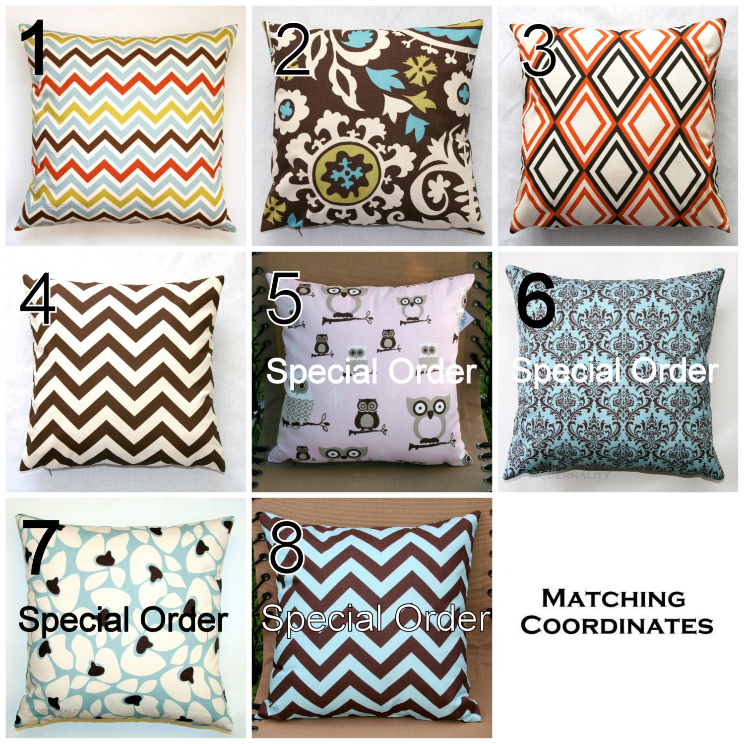 Premier Prints Brown Euro Sham Pillow Cover- 26x26 inches- Hidden Zipper Closure- You Choose