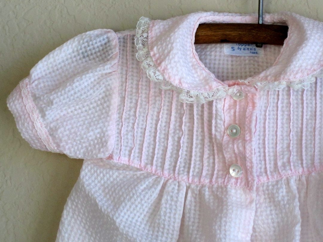 vintage baby blouse 3 months