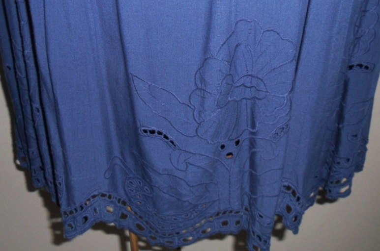 Vintage Battenburg Lace Skirt Size Large