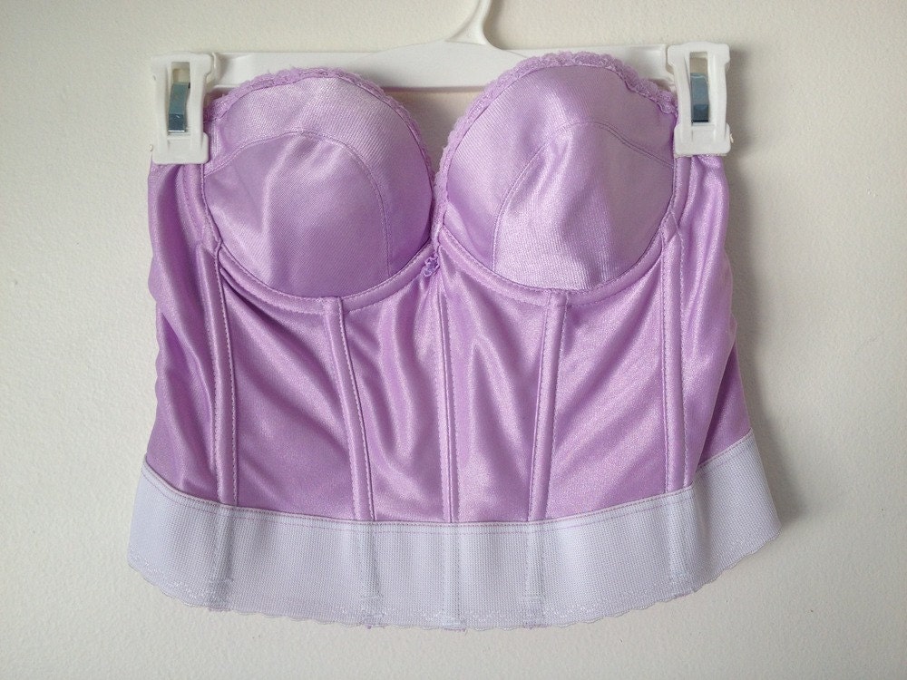 Lavender Bustier Corset 36B