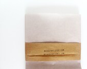 Grey Kraft Gusseted Paper Bags - Set of 12 Bags