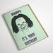 Whoopi it's your birthday card