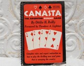 Vintage 1949 Canasta Book Ottilie H Reilly